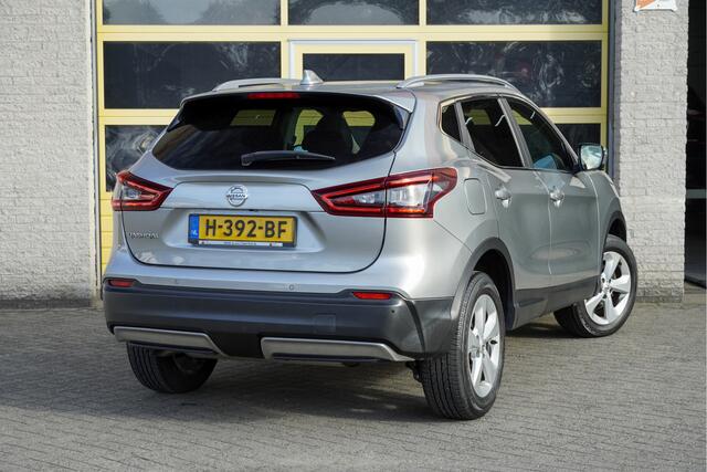 Nissan QASHQAI 1.3 DIG-T 141PK! Business Edition BJ2020 Lmv 17" | Led V+A | Pdc | Keyless entry | Panoramadak | Verwarmde voorruit | 360° Camera | Navi | Climate control | Cruise control | Elek. Be stoel | Verwarmde voorstoelen | Extra getint glas