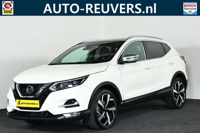 Nissan QASHQAI 1.2 Tekna + Automaat / Navi / Panorama / Leder / Trekhaak / 360 Camera