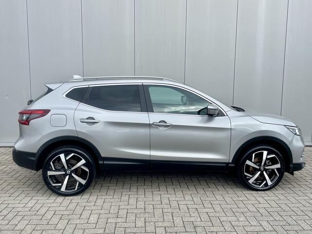 Nissan QASHQAI 1.6 DIG-T 163 Pk Tekna Plus Navigatie, Panoramadak, Leder, LED, 19"Lm, 360 Camera, Stoel verwarming,
