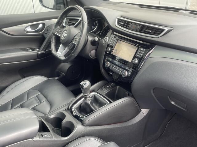 Nissan QASHQAI 1.6 DIG-T 163 Pk Tekna Plus Navigatie, Panoramadak, Leder, LED, 19"Lm, 360 Camera, Stoel verwarming,