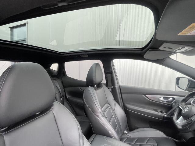Nissan QASHQAI 1.6 DIG-T 163 Pk Tekna Plus Navigatie, Panoramadak, Leder, LED, 19"Lm, 360 Camera, Stoel verwarming,