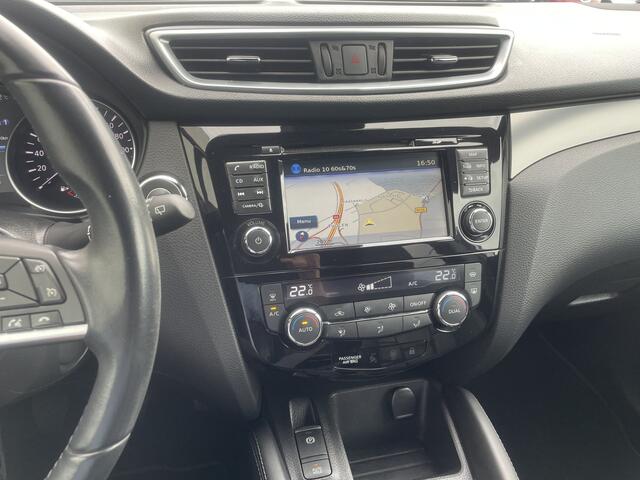 Nissan QASHQAI 1.6 DIG-T 163 Pk Tekna Plus Navigatie, Panoramadak, Leder, LED, 19"Lm, 360 Camera, Stoel verwarming,