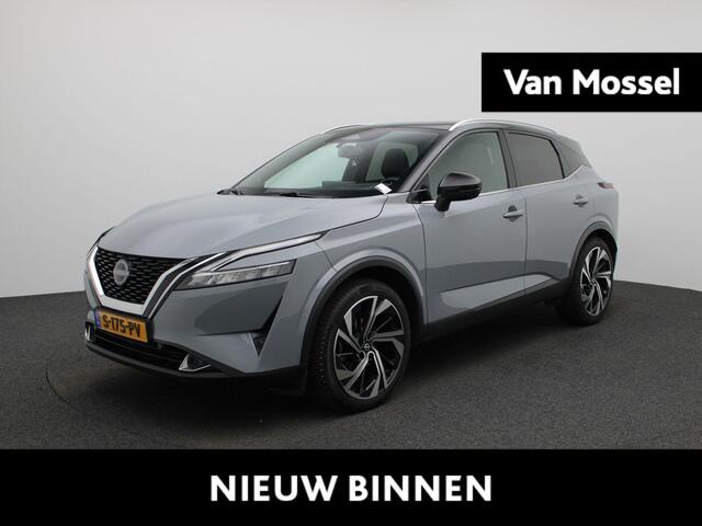 Nissan QASHQAI 1.3 MHEV Xtronic Tekna Plus 158PK | Automaat | Head-Up Display | Stoelmassage | BOSE Audio | 20'' Inch Velgen | 360 Camera | Apple CarPlay & Android Auto