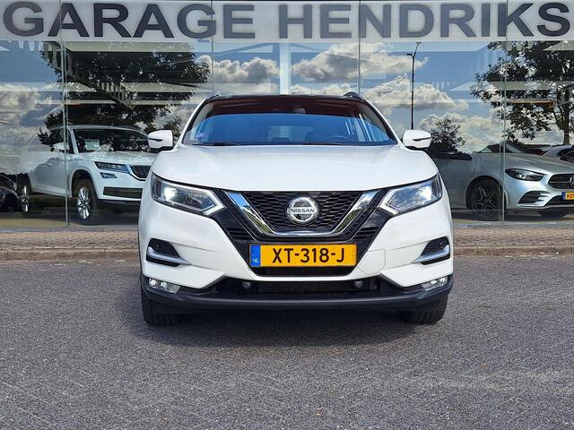 Nissan QASHQAI 1.2 Tekna + | Pano | Trekhaak | NAP | Leder | 360Cam | Navi | Climate | LED | Onderhoudshistorie |