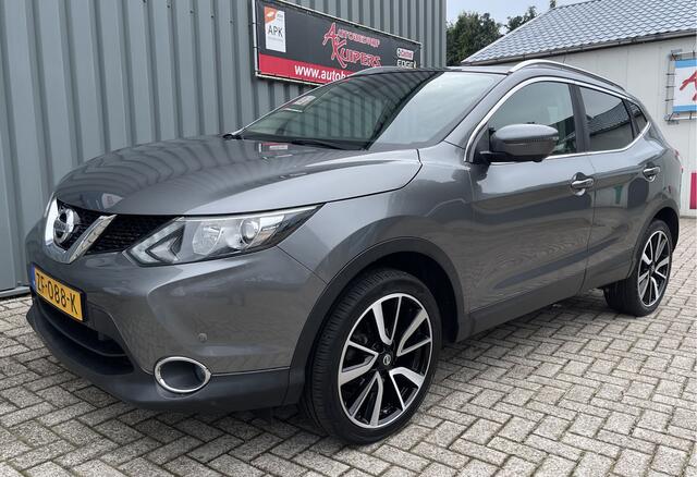 Nissan QASHQAI 1.2 N-Vision Automaat Pano.Clima.Lm.velgen.Cruise.Navi.Camera.Pdc.Line.ass