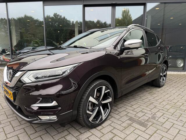 Nissan QASHQAI 1.2 TEKNA +,Pano,Luxe Leder,Full LED,Cam360,Lane Ass.,Stoelverw,Clima,Cruise,