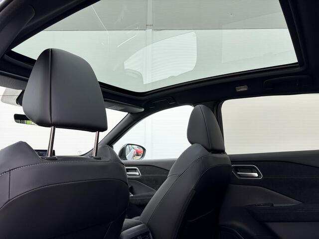 Nissan QASHQAI 1.3 MHEV Xtronic Tekna Plus / 10 Jaar Nissan More / Panoramadak / HUD / BOSE / ACC / Luxe Lederen Bekleding / Stoel Massage / Stoel & Stuurwiel Verwarming / Elektr. Stoelen / Elektr. Achterklep / Memory Stoelen /