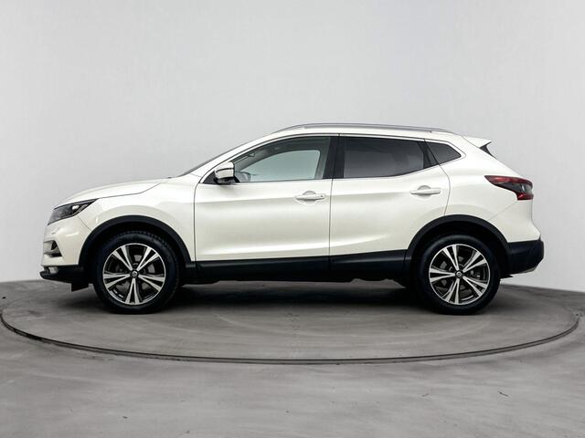 Nissan QASHQAI 1.3 DIG-T N-Motion | Airco Automatisch | Around View Camera | Panoramadak | Stoel- Stuur- en Voorruitverwarming | All Seasonbanden | Keyless |