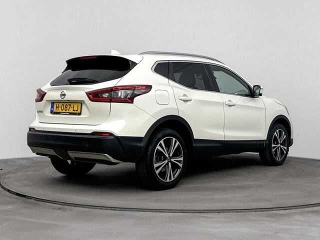 Nissan QASHQAI 1.3 DIG-T N-Motion | Airco Automatisch | Around View Camera | Panoramadak | Stoel- Stuur- en Voorruitverwarming | All Seasonbanden | Keyless |