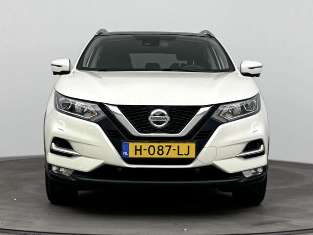 Nissan QASHQAI 1.3 DIG-T N-Motion | Airco Automatisch | Around View Camera | Panoramadak | Stoel- Stuur- en Voorruitverwarming | All Seasonbanden | Keyless |