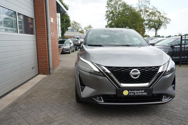 Nissan QASHQAI 1.3 MHEV XTRONIC 158PK TEKNA + VERWARMINGSPAKKET KEURIGE NETTE STAAT! 360CAMERA ZWARTE HEMEL 18INCH 4X ZGAN BANDEN ADAPTIEVE CRUISE ANDROID/APPLECARPLAY NAVI CLIMA STOEL/STUUR/VOORRUITVERWARMING PDC V+A+ASSIST ELECTR.KLEP ENZ...