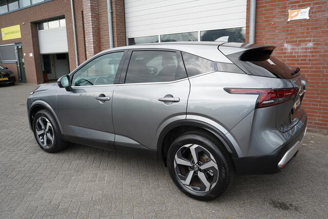 Nissan QASHQAI 1.3 MHEV XTRONIC 158PK TEKNA + VERWARMINGSPAKKET KEURIGE NETTE STAAT! 360CAMERA ZWARTE HEMEL 18INCH 4X ZGAN BANDEN ADAPTIEVE CRUISE ANDROID/APPLECARPLAY NAVI CLIMA STOEL/STUUR/VOORRUITVERWARMING PDC V+A+ASSIST ELECTR.KLEP ENZ...