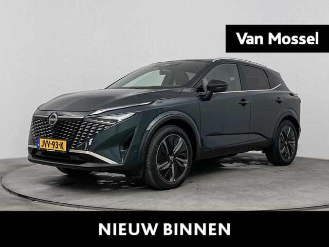 Nissan QASHQAI 1.5 e-Power Tekna Panoramadak | Verwarmde stoelen | Verwarmd Stuurwiel | Voorruitverwarming | Pearl lak | Trekhaak |