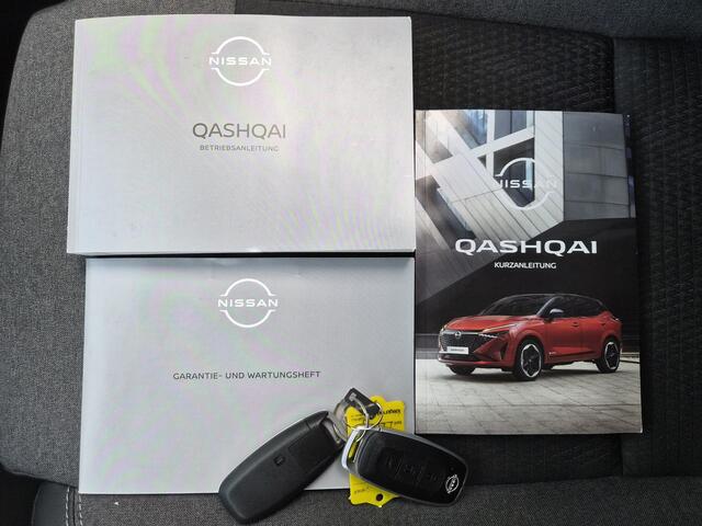Nissan QASHQAI 1.3 MHEV Xtronic N-Connecta / Facelift Model / Fabrieksgarantie tot 10-2028 / Dealer onderhouden / Panoramadak / Trekgewicht 1800 kg / Cold Pack / Easy Pack / All season banden / Rondomzicht camera / Head Up Display / Elektrische achterklep /