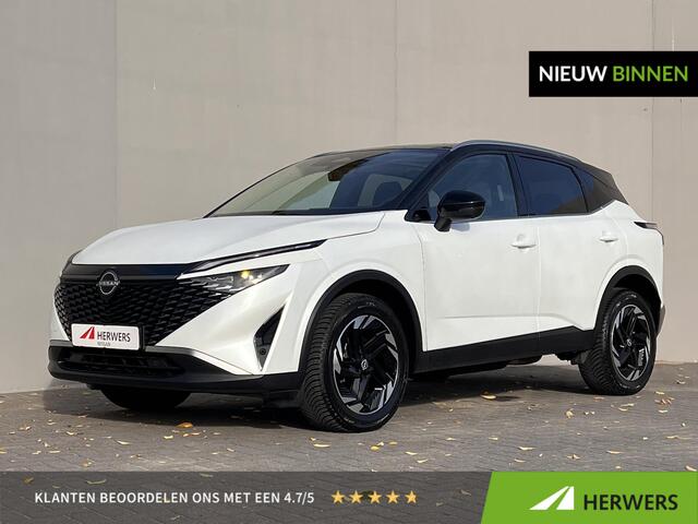 Nissan QASHQAI 1.3 MHEV Xtronic N-Connecta / Panoramadak / Cold Pack / Easy Pack / HUD / Elektrische klep / Stuur- en stoelverwarming / 18" LM wielen & All Season banden /