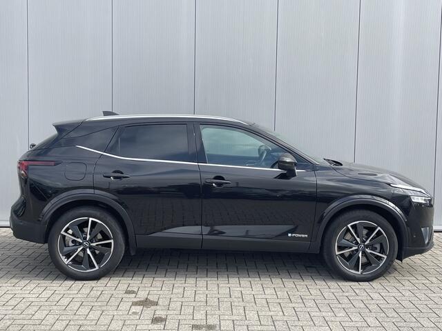 Nissan QASHQAI 1.5 e-Power Tekna Navigatie, Panodak, Leder, 19"Lm, El. achterklep, 360 Camera, Bose, Stoel/Stuurverwarming,