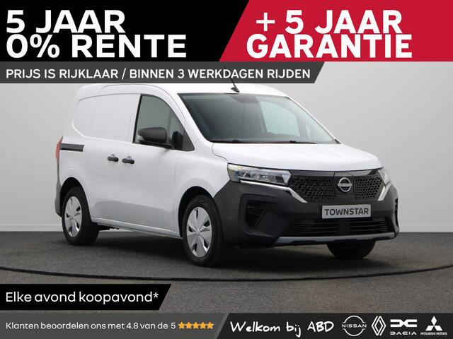 Nissan Townstar Gesloten Bestel L1H1 EV 121 1AT N-Connecta | Vijf jaar garantie | Rijklaarprijs | | 16'' stalen velgen | 22 kW ingebouwde lader | 8''-Multimediadisplay met aanraakscherm compatibel met Apple Carplay & Android Auto