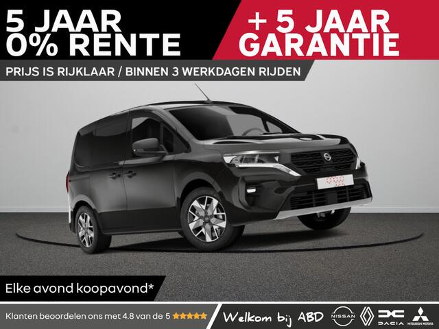 Nissan Townstar N-Connecta 44 kWh | 180 graden openende achterdeuren | 8''-Multimediadisplay met aanraakscherm compatibel met Apple Carplay & Android Auto | Achteruitrijcamera