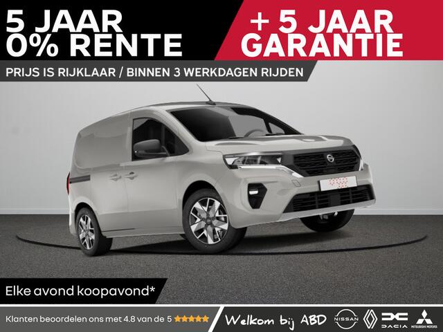 Nissan Townstar N-Connecta 44 kWh | 180 graden openende achterdeuren | 8''-Multimediadisplay met aanraakscherm compatibel met Apple Carplay & Android Auto | Achteruitrijcamera