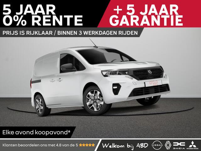 Nissan Townstar N-Connecta 44 kWh | 180 graden openende achterdeuren | 8''-Multimediadisplay met aanraakscherm compatibel met Apple Carplay & Android Auto | Achteruitrijcamera