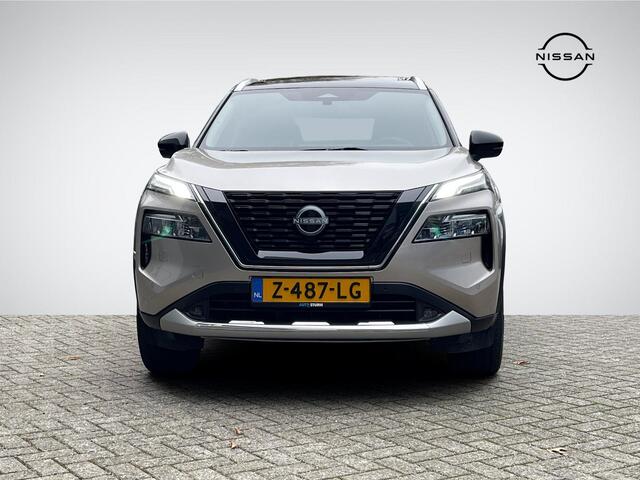 Nissan X-TRAIL 1.5 e-4orce Tekna 4WD Panoramadak | Trekhaak Afneembaar | 20'' Velgen | Head-Up Display | Adapt. Cruise Control | Leder | Stuur- + Stoelverwarming | Rijklaarprijs!