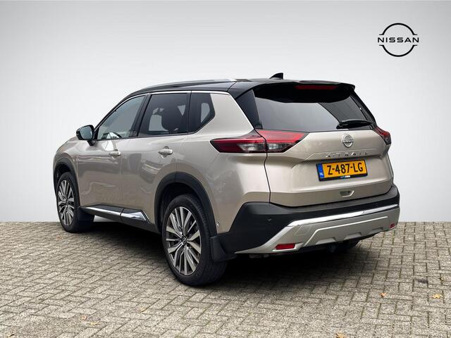 Nissan X-TRAIL 1.5 e-4orce Tekna 4WD Panoramadak | Trekhaak Afneembaar | 20'' Velgen | Head-Up Display | Adapt. Cruise Control | Leder | Stuur- + Stoelverwarming | Rijklaarprijs!
