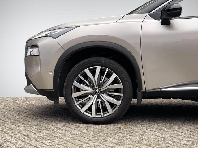 Nissan X-TRAIL 1.5 e-4orce Tekna 4WD Panoramadak | Trekhaak Afneembaar | 20'' Velgen | Head-Up Display | Adapt. Cruise Control | Leder | Stuur- + Stoelverwarming | Rijklaarprijs!