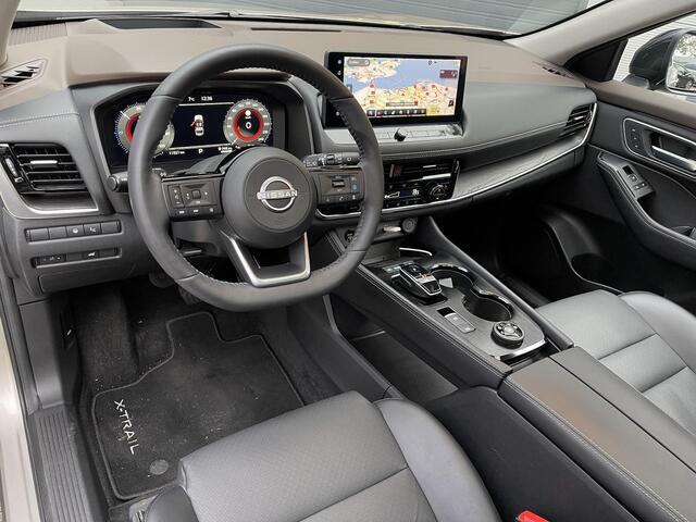 Nissan X-TRAIL 1.5 e-4orce Tekna 4WD Panoramadak | Trekhaak Afneembaar | 20'' Velgen | Head-Up Display | Adapt. Cruise Control | Leder | Stuur- + Stoelverwarming | Rijklaarprijs!