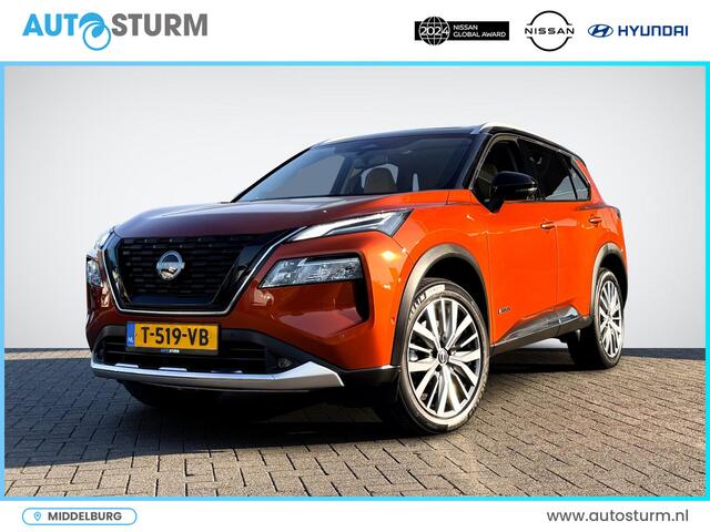 Nissan X-TRAIL 1.5 e-4orce Tekna Plus 4WD 7p. Unieke Samenstelling! | Panoramadak | Nappa Leder 'Bruin' | BOSE Audio | Geheugenstoelen | Head-Up Display | Stuur- + Stoelverwarming | Rijklaarprijs!