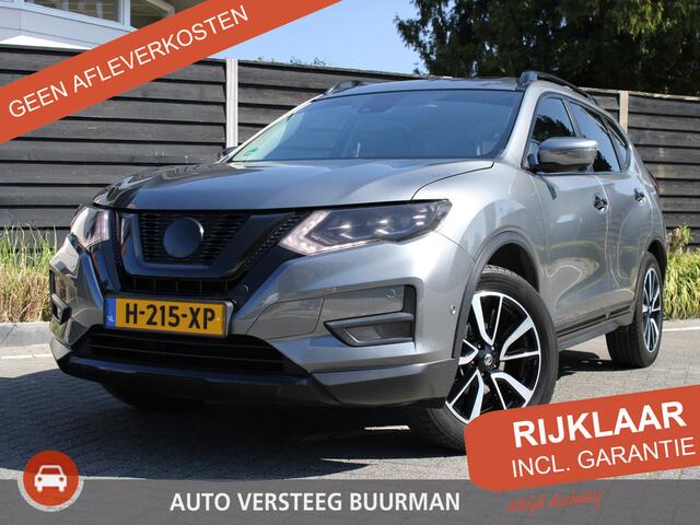 Nissan X-TRAIL 1.3 DIG-T Tekna Navigatie, Rondomzichtcamera, Keyless, Leder, Elektrische Achterklep, Panoramadak