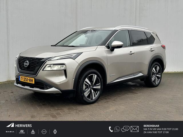 Nissan X-TRAIL 1.5 e-4orce Tekna 4WD 7p. / Trekhaak / 7 Persoons / Lederen Bekleding / Cruise Control Adaptief / Elektrische Achterklep / Rondomzicht Camera /