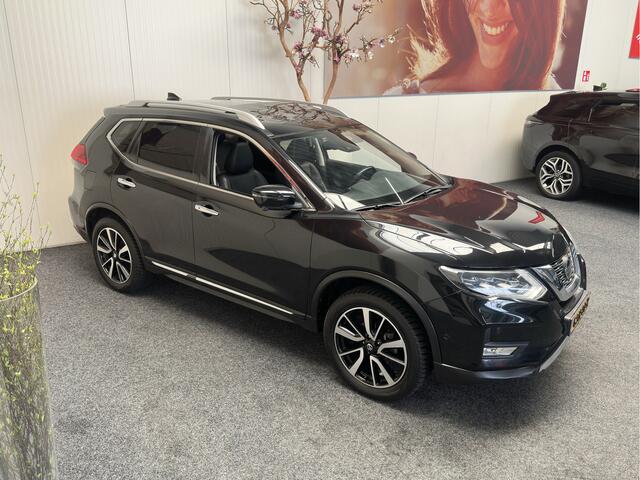 Nissan X-TRAIL 1.3 DIG-T ACENTA LEDER NAVIGATIE PANORAMA SCHUIF/KANTELDAK RONDOM ZICHTCAMERA TREKHAAK ZEER MOOI !! 3010