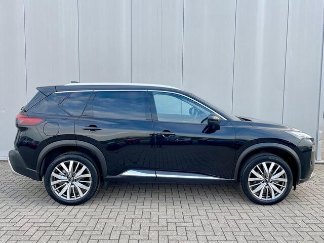 Nissan X-TRAIL 1.5 MHEV Tekna Plus Automaat 158 Pk 7 Persoons Navigatie, Schuifdak, Leder, 20"Lm, 360 Camera, LED, Head Up Display, Pro-Pilot