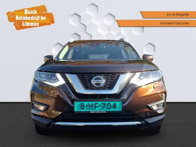 Nissan X-TRAIL 1.3 Dig. Bussines Edition. Alle optie's Full Leder, Panodak, , Nav, Cruise, Cam, Chrome, enz. Nieuwstaat
