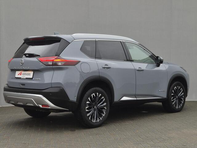Nissan X-TRAIL 1.5 e-4orce Tekna 4WD Automaat / HUD / Allseason banden / Elektrische achterklep Stuur-, Stoel en Achterbankverwarming / Rondomzicht camera / Adaptief CC / Trekgewicht 1800 kg / Voorruit verwarming /