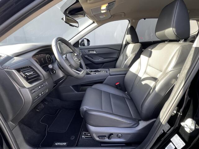 Nissan X-TRAIL 1.5 MHEV 163pk N-Connecta Automaat / Fabrieksgarantie to 04-2028 <100.000km** / Leder / Elektr. stoelen enk klep / Navigatie / Stuur-, stoel- en achterbankverwarming / Voorruitverwarming / HUD / Camera 360° / 18" LM wielen + All Season banden /