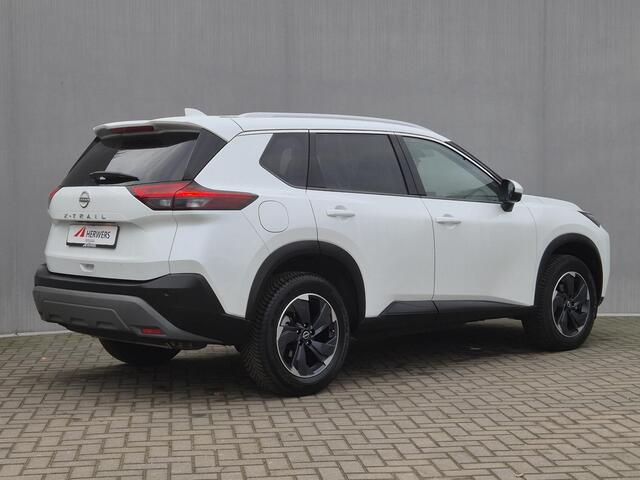 Nissan X-TRAIL 1.5 MHEV 163pk Tekna Automaat / Fabrieksgarantie tot 03-2028<100.000 / 2000kg Trekgewicht / Allseason banden / Elektrische achterklep / Head Up Display / Glazen schuif- en kanteldak / Stuur-, Stoel en Achterbank verwarming /
