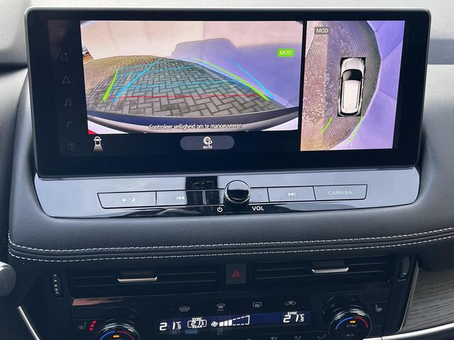 Nissan X-TRAIL 1.5 e-4orce Tekna 4WD Automaat / Fabrieksgarantie tot 10-2027 / 1.800 kg trekgewicht / Navigatie / Elektr. stoelen en klep / Stuur-, stoel- en achterbankverwarming / HUD / Camera 360° / 19" LM wielen met All Season banden /