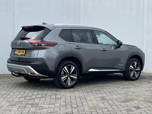 Nissan X-TRAIL 1.5 e-4orce Tekna 4WD 7p. Automaat / Trekhaak (Trekgewicht 1.650kg) / HUD / Stuur- en Stoelverwarming voor en achter / 360° Camera / Adaptieve Cruise Control / Elektrisch Verstelbare Bestuurdersstoel en Passagiersstoel met geheugenset / Climate Control / 