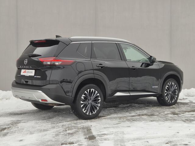 Nissan X-TRAIL 1.5 e-4orce Tekna 4WD automaat / Head Up Display / Allseason banden / Stuur-, Stoel en Achterbank verwarming / Trekgewicht 1800 kg / Adaptief CC / Rondomzicht camera / Elektrische achterklep / Apple Carplay Android Auto /