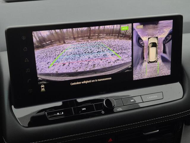 Nissan X-TRAIL 1.5 e-4orce N-Trek 4WD Automaat / Fabrieksgarantie tot 07-2027 / Dealer onderhouden / Trekhaak afneembaar / Trekgewicht 1.800Kg / Stuur-, Stoel en Achterbank verwarming / Rondomzicht camera / Adaptief CC / Climate control /