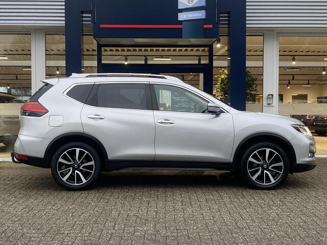 Nissan X-TRAIL 1.6 DIG-T N-Connecta / NL-Auto / 2-de Eigenaar / Dealer-Onderhouden / 163 PK / 1800KG Trekgewicht / Keyless / Open/Panodak / LED / DAB / Radio-Bluetooth / Navi / Rondom Camera's / Stoel+Stuurverwarming / Cruise-Control / Climate-Control / EKTR-Achterklep 