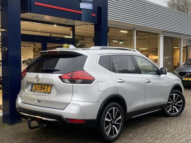 Nissan X-TRAIL 1.6 DIG-T N-Connecta / NL-Auto / 2-de Eigenaar / Dealer-Onderhouden / 163 PK / 1800KG Trekgewicht / Keyless / Open/Panodak / LED / DAB / Radio-Bluetooth / Navi / Rondom Camera's / Stoel+Stuurverwarming / Cruise-Control / Climate-Control / EKTR-Achterklep 