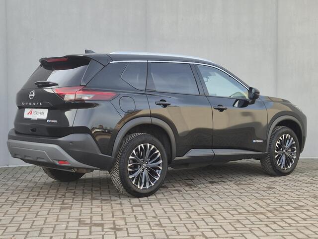 Nissan X-TRAIL Nissan X-trail 1.5 e-Power Tekna Automaat / Fabrieksgarantie tot 05-2028 / Dealer onderhouden / All Season banden / Stuur-, Stoel en Achterbank verwarming / Head Up Display / Elektrische achterklep / Rondomzicht camera / Adaptief CC /
