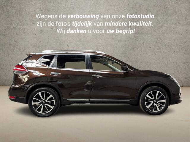 Nissan X-TRAIL 1.6 DIG-T Tekna 164Pk (PANORAMADAK, NAVIGATIE, BRUIN LEDER, 360 CAMERA, GETINT GLAS, SPORTSTOELEN, STUUR/STOELVERWARMING, ELEK ACHTERKLEP, NIEUWSTAAT)