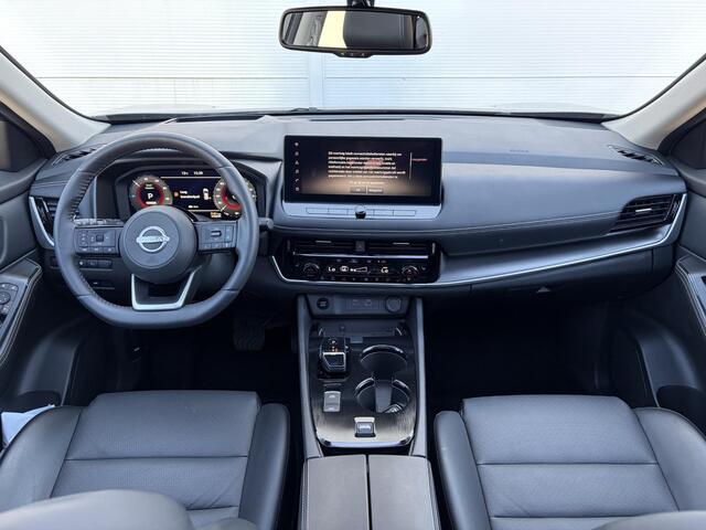 Nissan X-TRAIL 1.5 e-Power Tekna Automaat Dealer onderhouden / All Season banden / Stuur-, Stoel en Achterbank verwarming / Head Up Display / Elektrische achterklep / Rondomzicht camera / Adaptief CC /