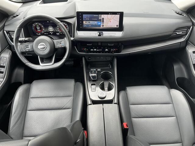 Nissan X-TRAIL 1.5 e-4orce Tekna 4WD / Gratis vaste Trekhaak 1800kg Trekgewicht / Fabrieksgarantie t/m 1-2028 / Volledig Onderhoud / Trekgewicht 1.800KG / Stoel-/Stuur-/Voorruit-/Achterbankverwarming / Navigatie / Apple Carplay/Android Auto /