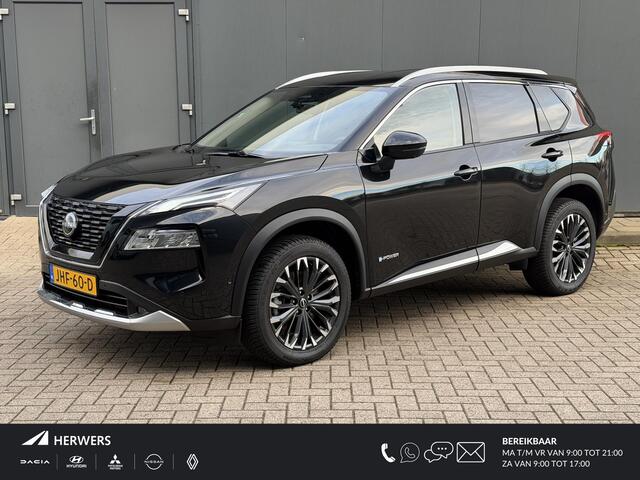 Nissan X-TRAIL 1.5 e-4orce Tekna 4WD / Gratis Vaste Trekhaak 1800kg Trekgewicht / Apple Carplay / Android auto / All season banden / Head-up Display / Elektrisch verstelbare stoelen met geheugen / Elektrische kofferbak /