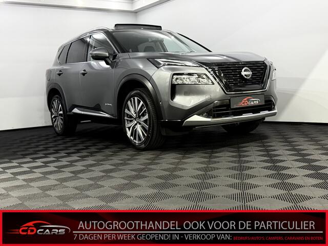Nissan X-TRAIL 1.5 e-4orce Tekna Plus 4WD Panoramadak, Leder, 360 Camera, Head-up display, Elektrische achterklep, Memory stoelen, 3 jaar garantie