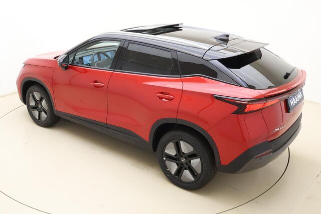 Omoda 5 EV Premium 61 kWh | Camera's rondom | Schuif/kantel dak | LED verlichting | Lederen bekleding | Stoelverwarming/ventilatie | Sfeerverlichting | Drive assist